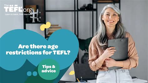 tefl age restrictions